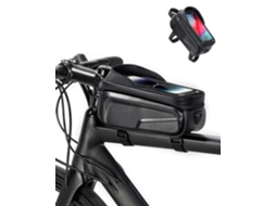 Acessórios Bicicleta Eva Hard Shell Bike Frame Bag Bolsa Tubo Superior Frontal P/ Mountain Bike À Prova D'água P/ Telefones