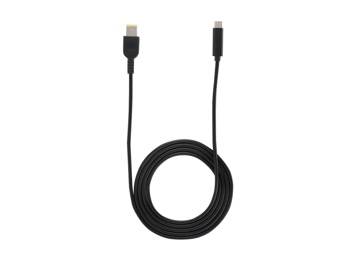 Adaptador (type-c Para Porta Quadrada Lenovo Carregamento Rápido Pd) Para Cabo De Carregamento Do Laptop Thinkpad X1