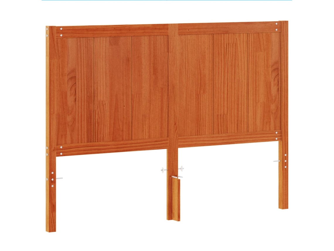 Headboard, Headboards Vidaxl Marrom Madeira De Pinho (155.5  X  100 Cm)