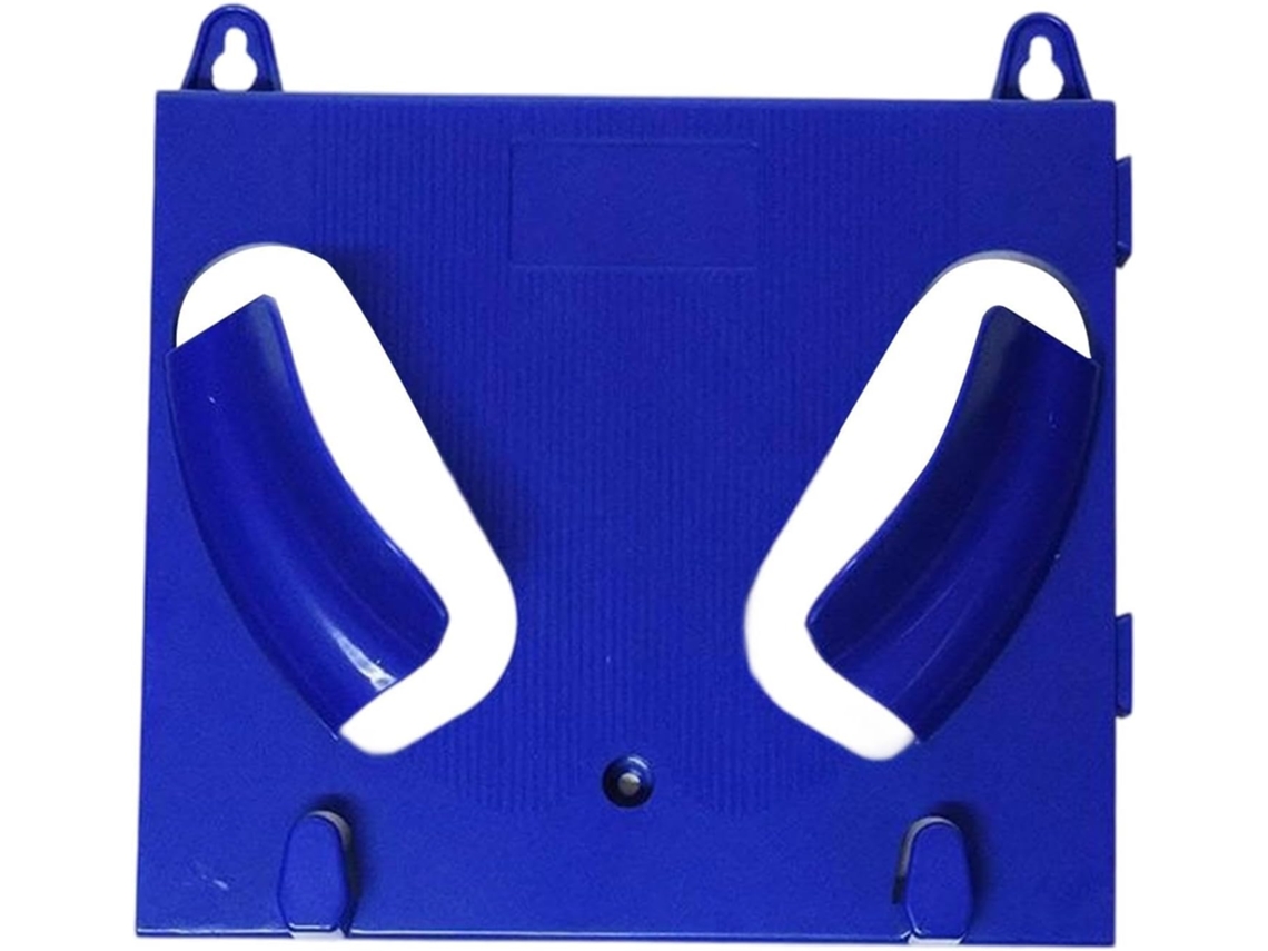 Suporte Mural Para Capacete, Leve E Fácil De Usar, Ideal Para Salão, Ateliê E Mais Bis, Azul
