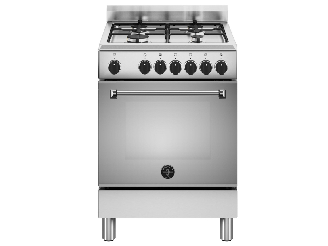 Fogão LA GERMANIA AMN 664 EUXV BT (56 L - Gás Natural - Inox)