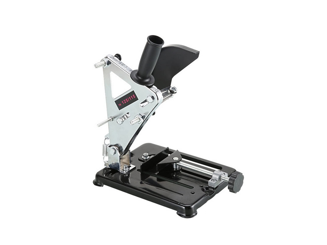 Suporte Para Rebarbadora De Alta Resistênciabase Vertical Portátil Suporta Rebarbadora Angular De 100 125 Mm Para Corte De Metal E Madeira Zeuxo