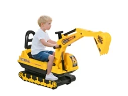 Brinquedo Infantil Caixa Armazenamento Buzina Função Giratória Amarelo 18-48 Meses