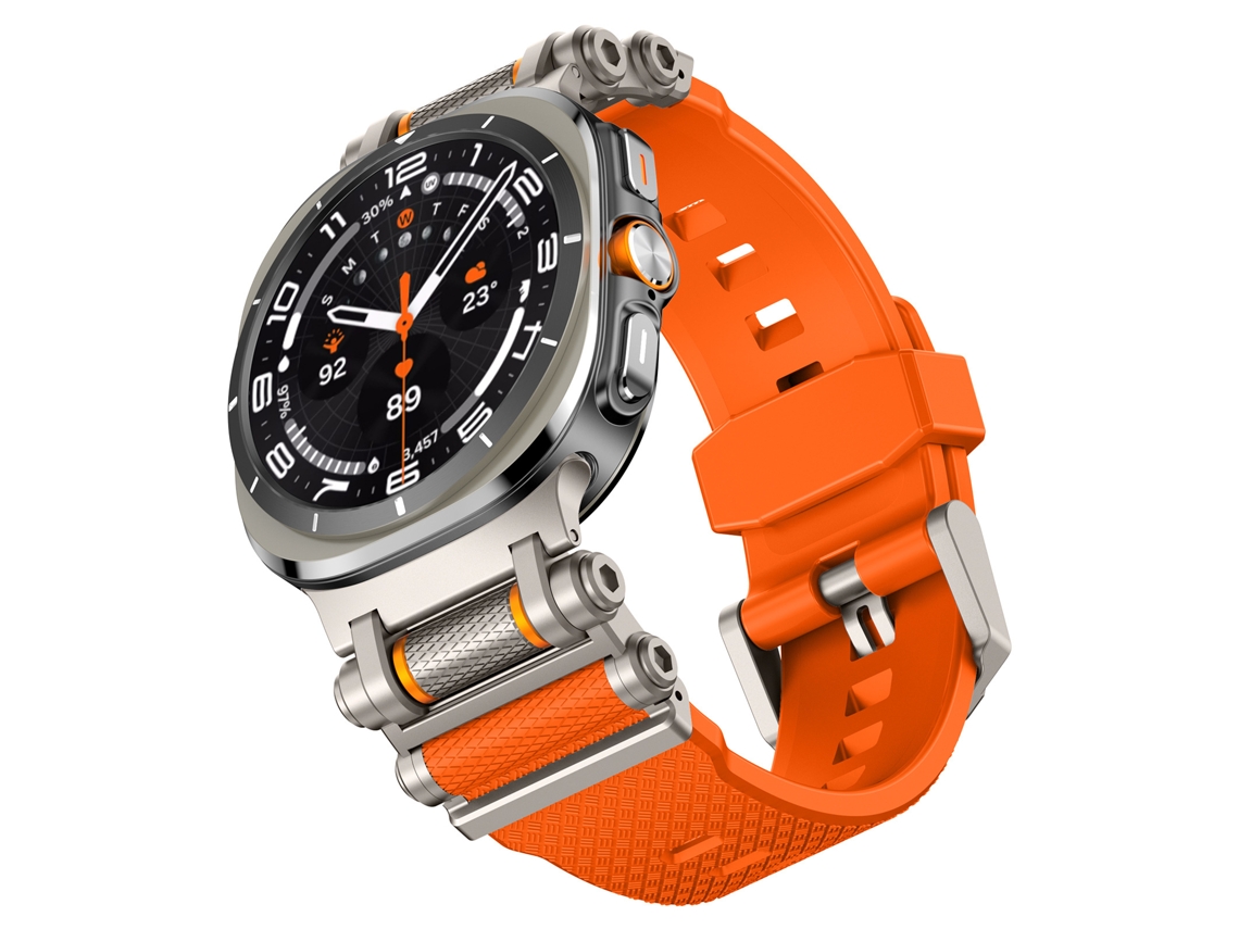 Bracelete para Samsung Galaxy Watch 7 Ultra 47mm Laranja XIAOMOYU