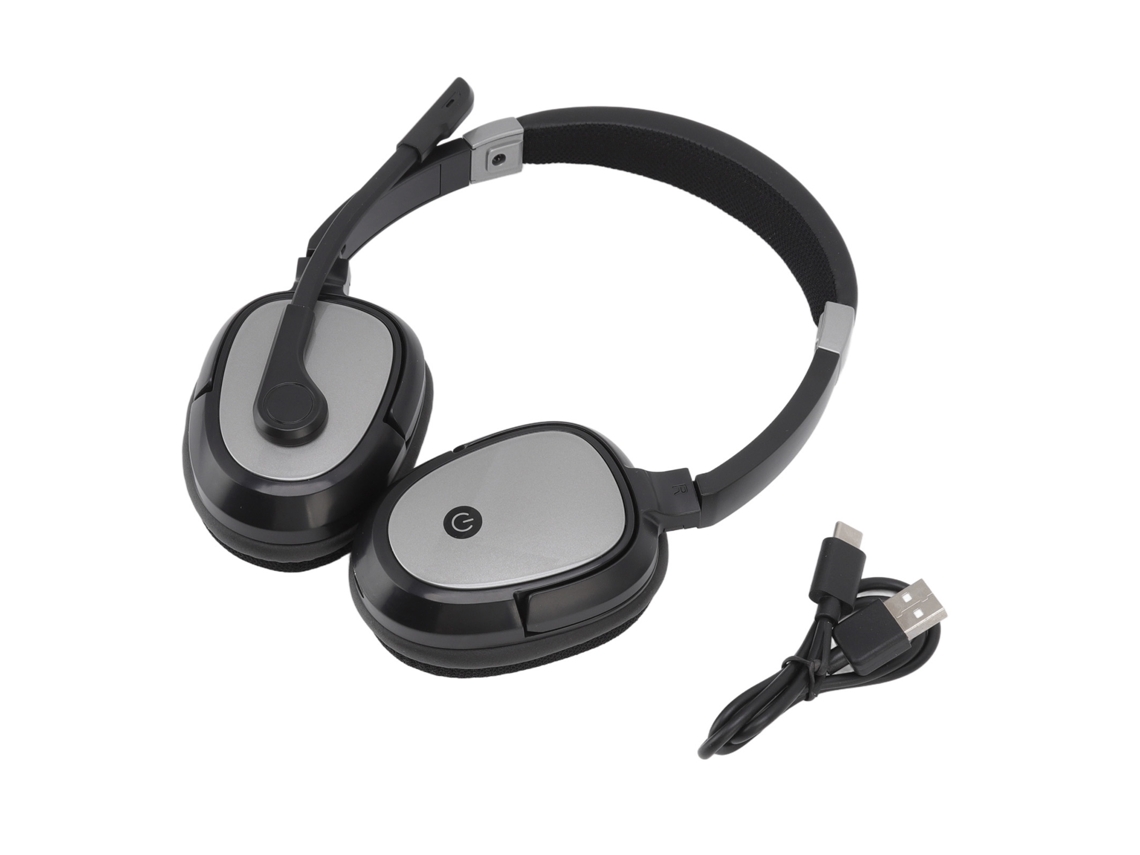 Fone de Ouvido Bluetooth para escritório EOOCOO com função de chamada e bateria de lítio embutida