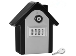 Caixa De Chaves, Montagem Em Parede, 15*5,3*9,8 Cm (cinza)-aquaforge
