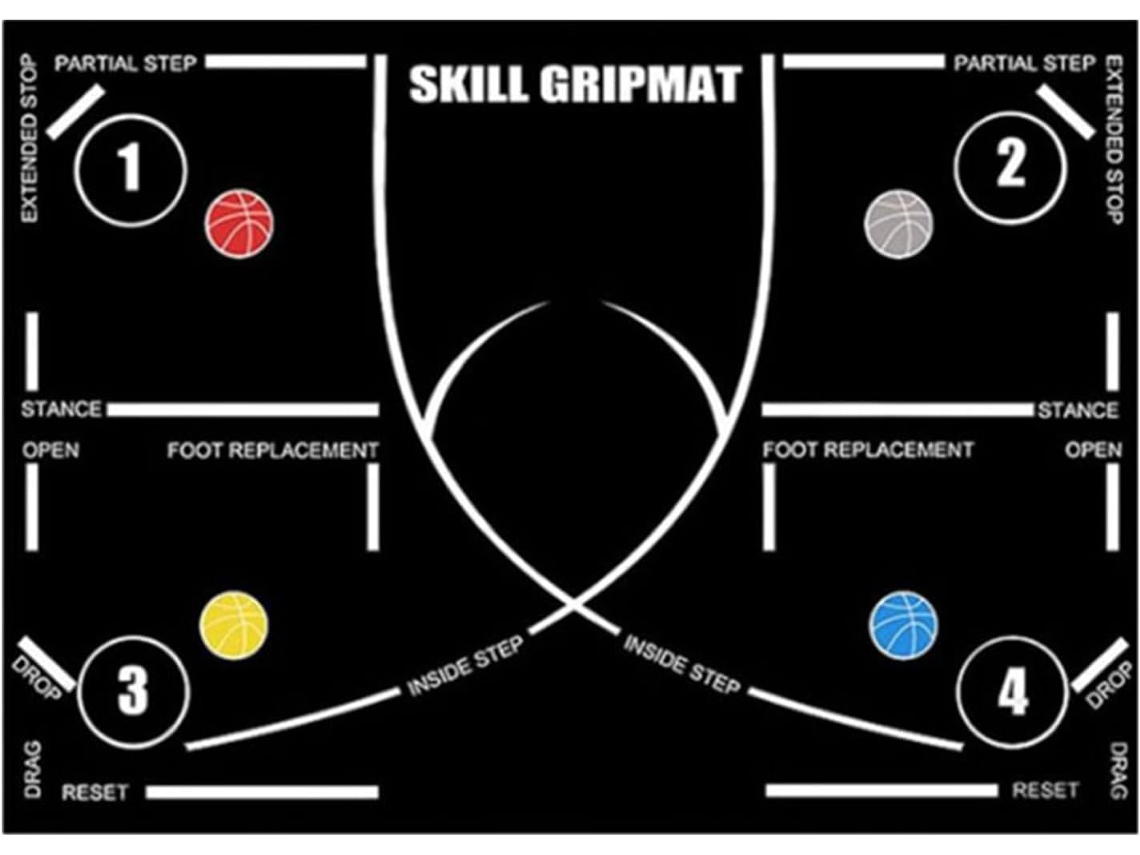 Tapete de Basquete para exercícios de movimentação | S/MARCA