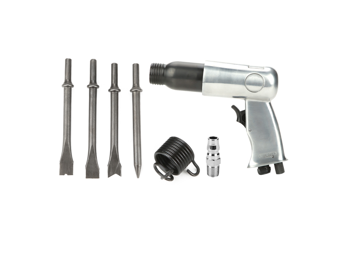 Ferramenta Neumática Martelo De Ar Portátil Potente 190mm 3500rpm 1/4"