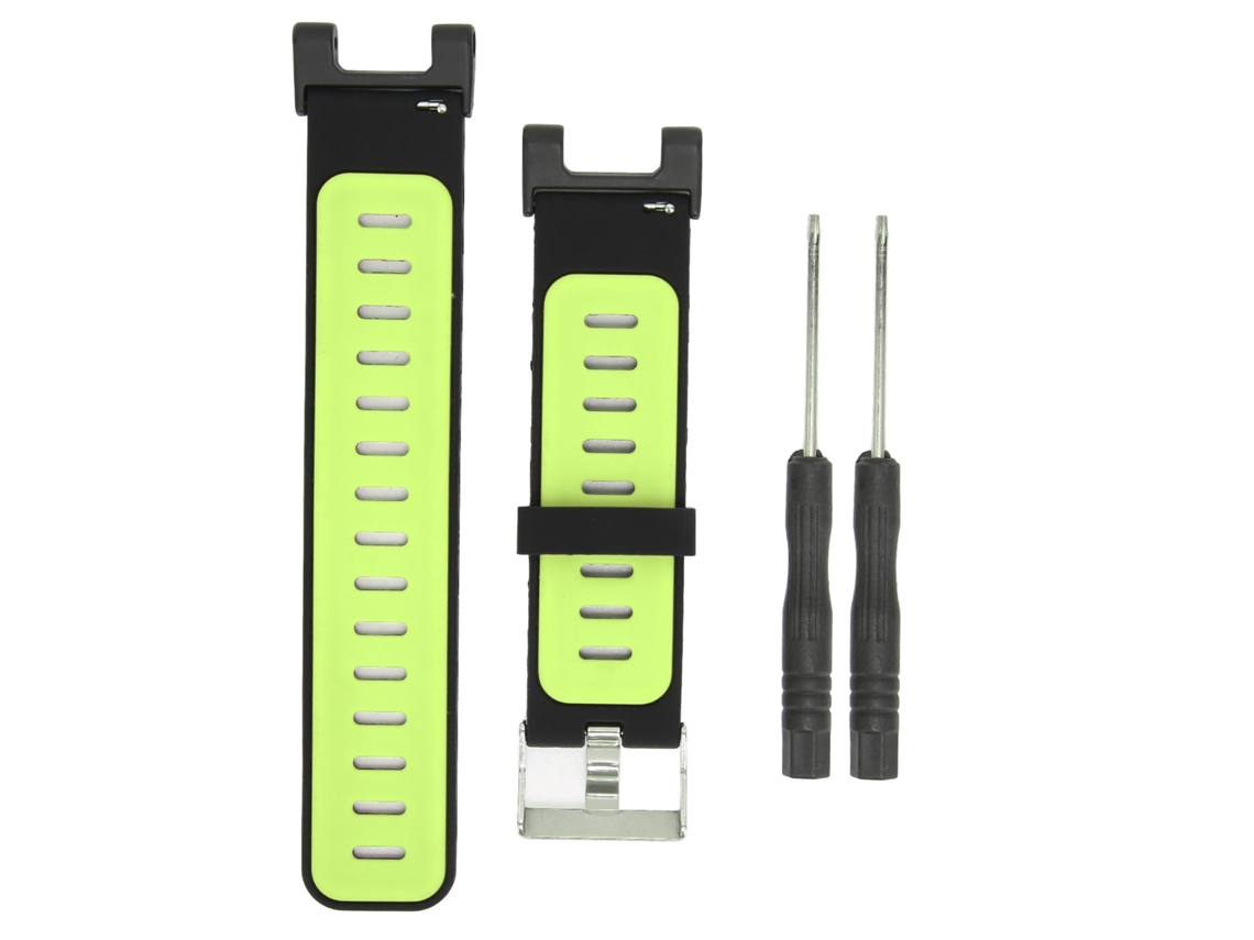 Pulseira de Silicone Suave S/MARCA para Amazfit T Rex e T Rex Pro, Preto Verde