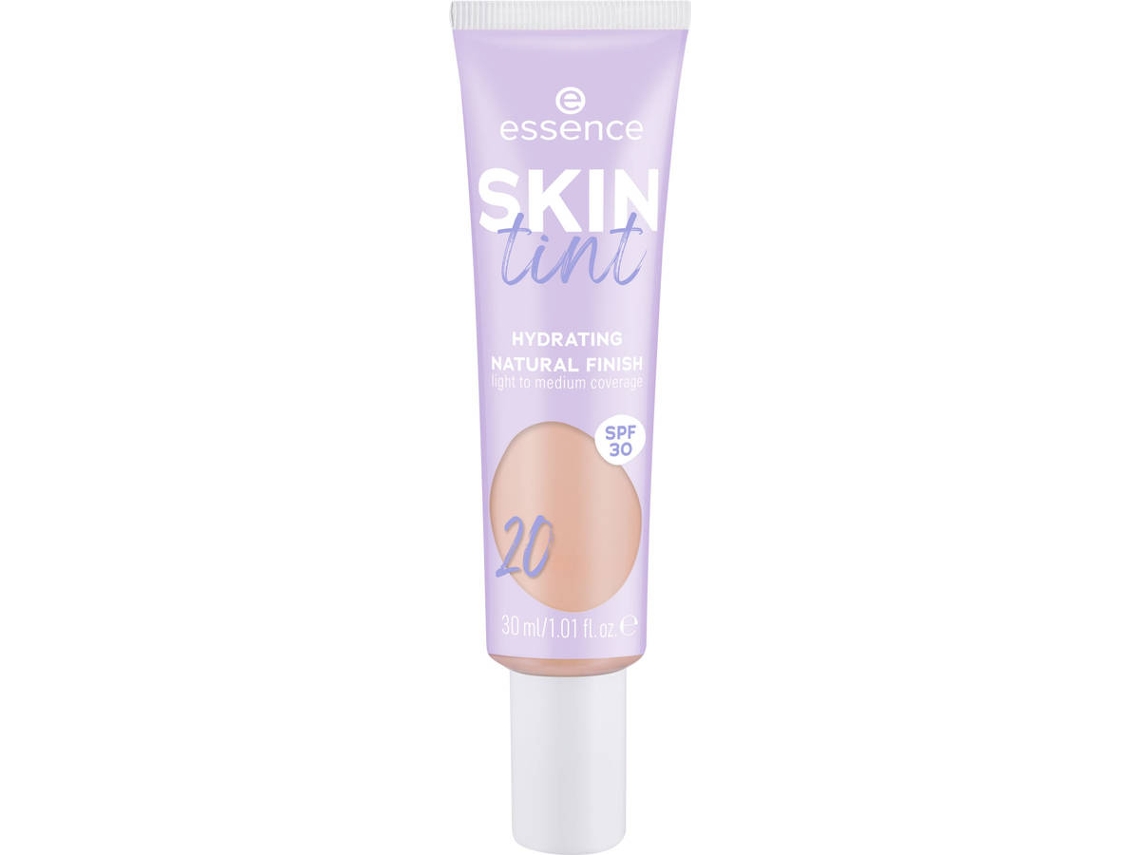 Creme Hidratante com Cor ESSENCE Skin Tint 20 (30 ml)