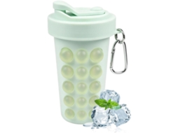 Forma de Gelo Reutilizável, Fácil Remover com a Tampa, 600 Ml Ideal para Suco, Leite, CHABERLU