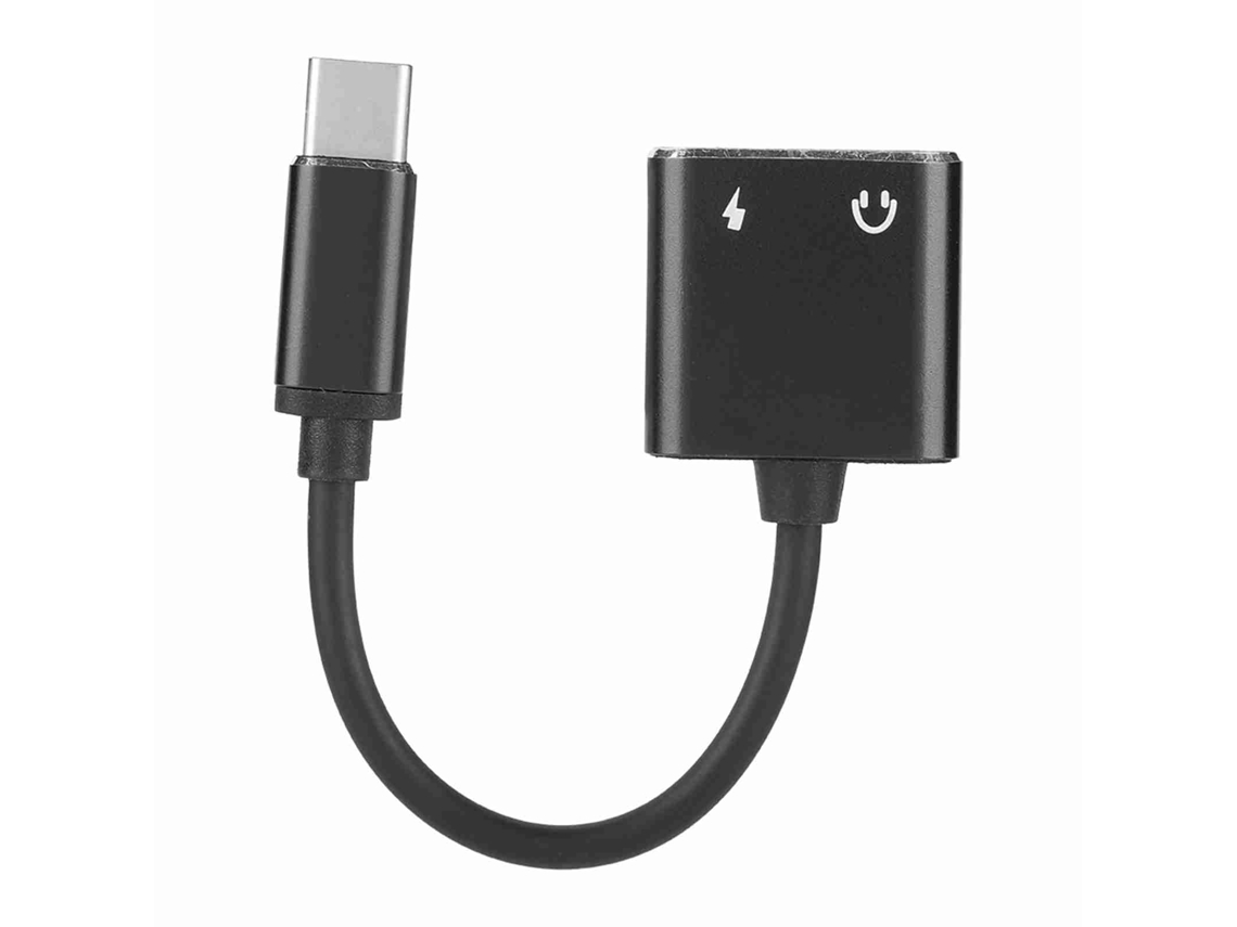 Adaptador Áudio Usb c 2 em 1 LAXISCREED