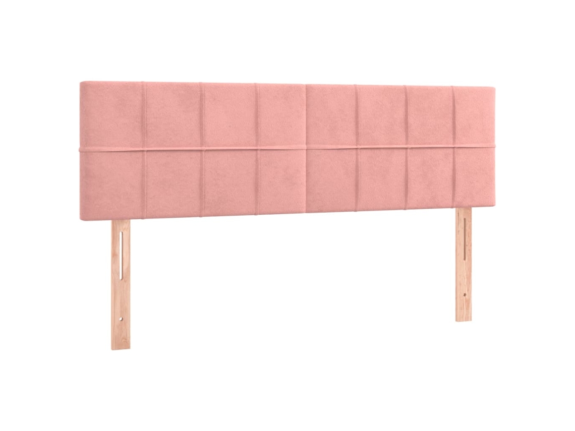 Headboard, Headboards Vidaxl Cor-de-rosa Veludo (144 Cm)