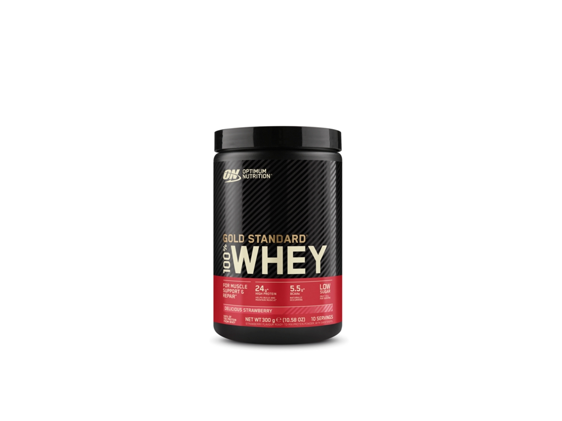 100% Gold Stand Whey Morango OPTIMUM NUTRITION