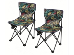 2 Cadeiras Dobráveis, Banquinho Para Exterior, Banquinho Dobrável, Cadeira De Pesca, Banquinho Portátil Para Camping, Cadeira Com Encosto