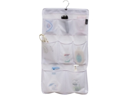 Nova Line organizador de Banheiro com 8 Bolsos Malla para Ducha, Armazenamento Suspenso e Acessorios