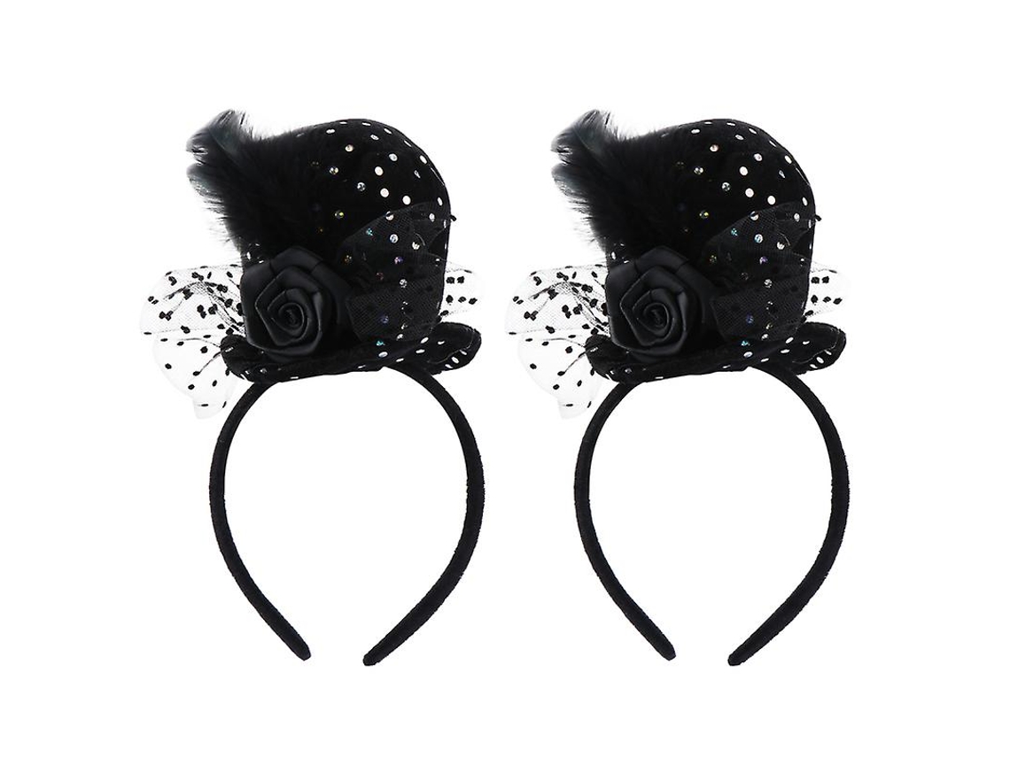 2 Peças de Chapéu de Bruxa de Halloween para Decorações de Halloween ALLINLESS