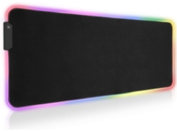 Mousepad Gamer Grande 31,5 X 12, Com 12 Modos De Iluminação Led. Ideal Para Presente De Computador. Olysi Shop