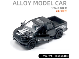 Miniatura de Carro em Escala 1/36, Feita em Metal Fundido, Presente para Crianças. MDUG