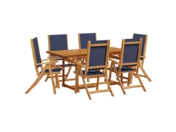 Garden Dining Set, Garden Dining Sets Vidaxl Marrom Madeira De Acácia (n/a)