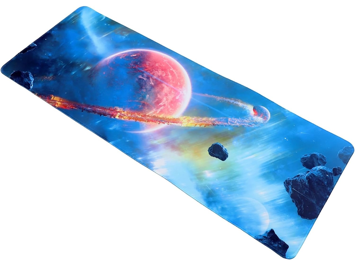 Mousepad Com Estampa De Estrelas, Cor Sólida, Para Laptops E Desktops.