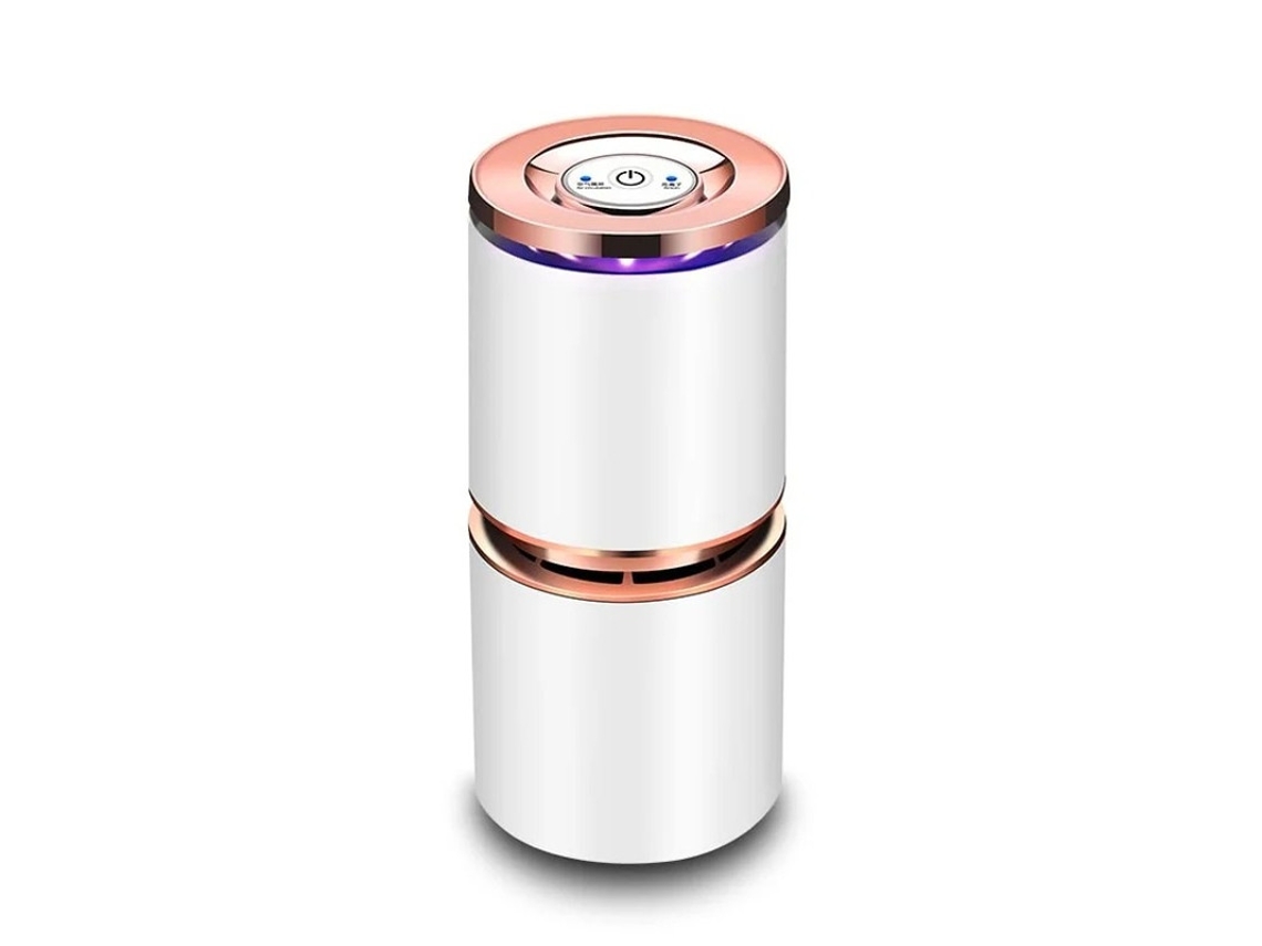 Mini Purificador De Ar Usb Super Silencioso Luz Noturna Bestvite Branco