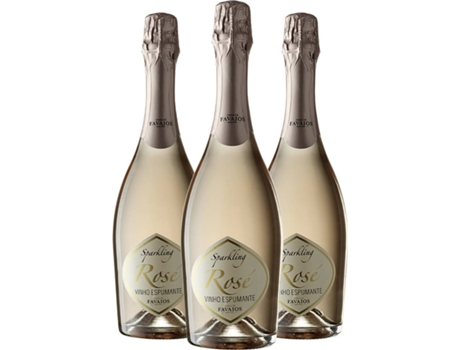 Pack 3 Garrafas Vinho espumante ADEGA DE FAVAIOS Sparkling Meio Seco (Douro)