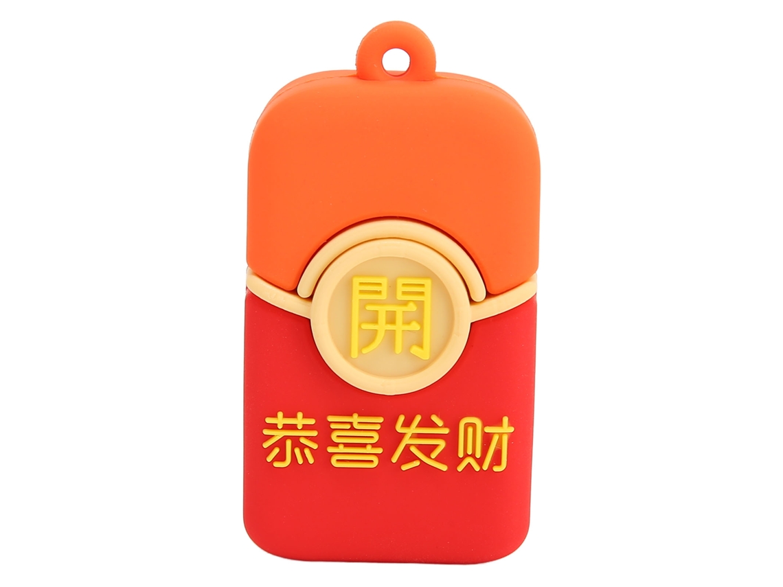 Pen Drive LAXISCREED Vermelho Festival Pvc Envelope