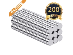 Ímãs, Disco Forte, Versátil Para Artesanato E Educação, 200pcs, 6x2mm-b