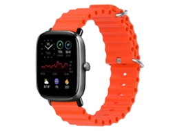 Pulseira De Silicone De Cor Sólida Estilo Oceano De 20 Mm Para Amazfit Gts 2 Mini