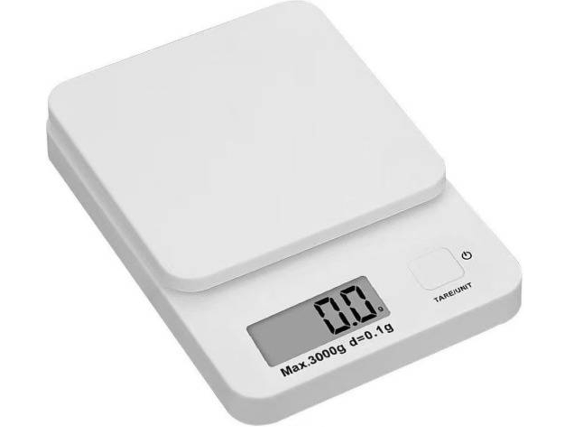 Balança de Cozinha VOX KW33-01 (Peso Máximo: 3 kgs - Branco)