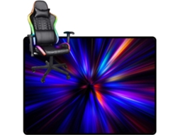 Tapete Protetor Piso Gamer Escritório Antiderrapante Madeira Rígido, Cadeiras Escritório. Pisos