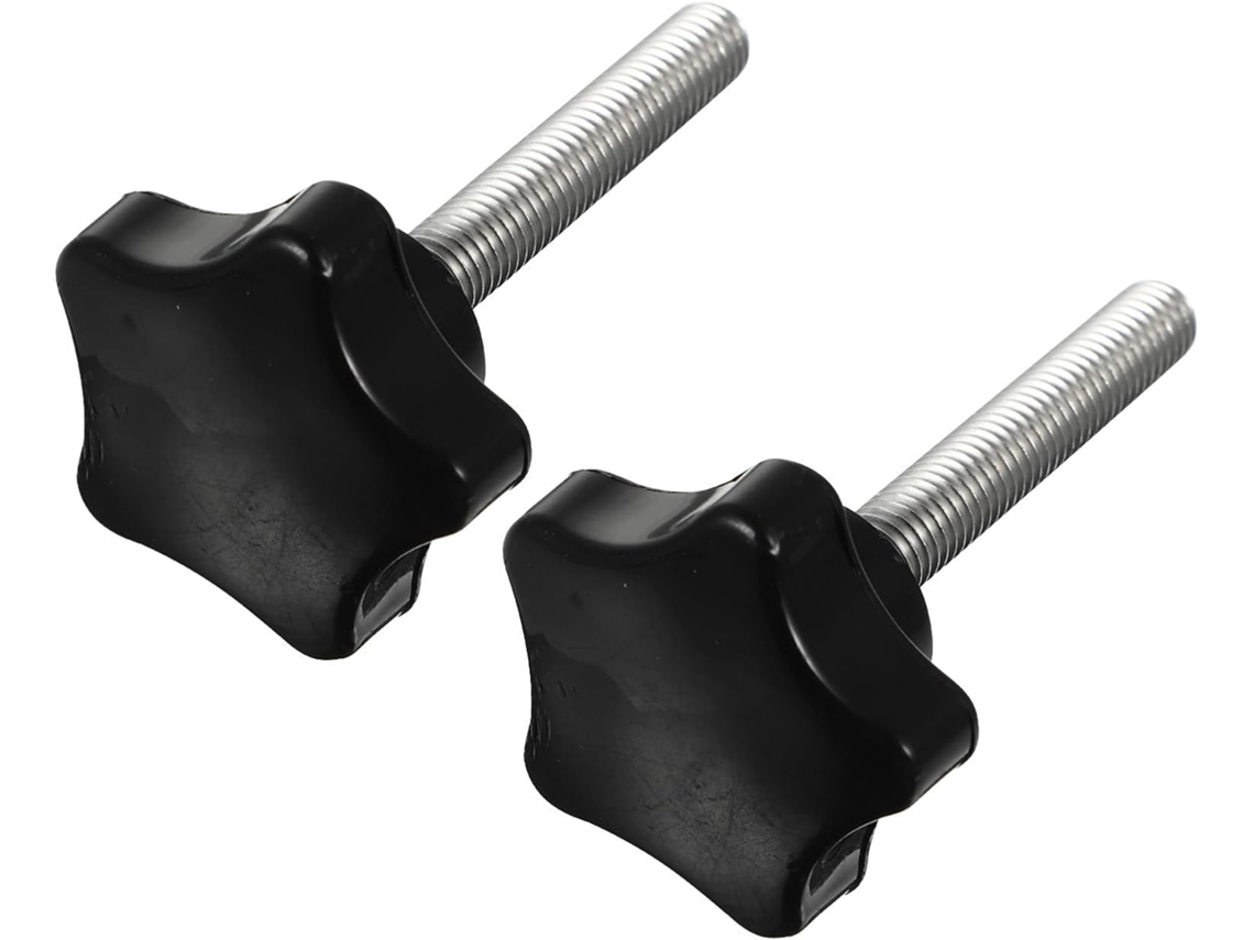 Parafusos De Fixação Black Star M8 X 50, 2 Peças | Abs E Aço