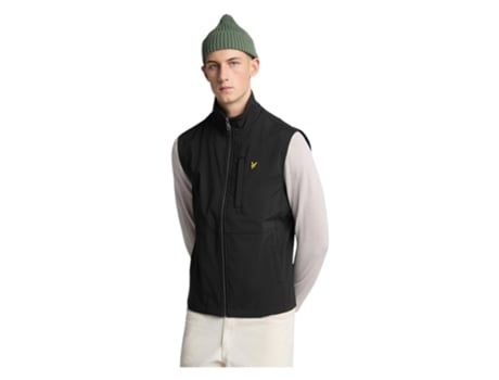 Colete De Homem Lyle E Scott Softshell Poliéster Preto (2xl)