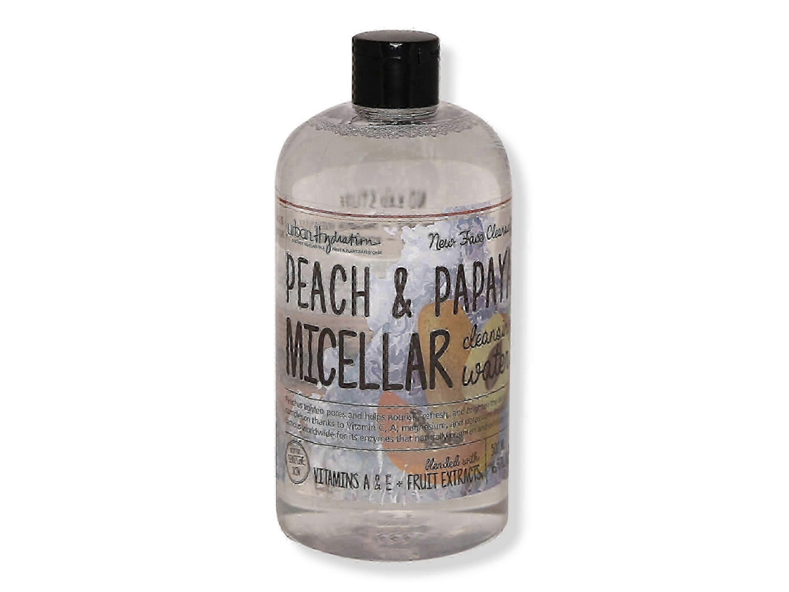 Água Micelar De Limpeza Urban Hydration Com Pêssego E Mamão, 500 Ml