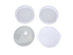 Cozinhador a Vapor LAXISCREED Duas Camadas Transparente