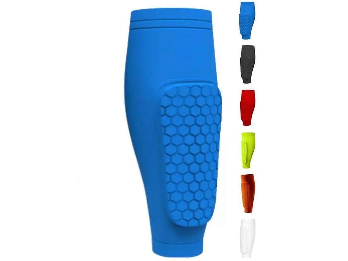 Shin Defender Kids Camisa Compressiva com Almofadas Honeycomb para Futebol Juvenil