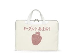 Linda bolsa para laptop de desenho animado para Cuich de 13 polegadas (morango)