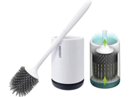 Escova Sanitária de Silicone com Suporte, com Cerdas Macias AQUAFORGE