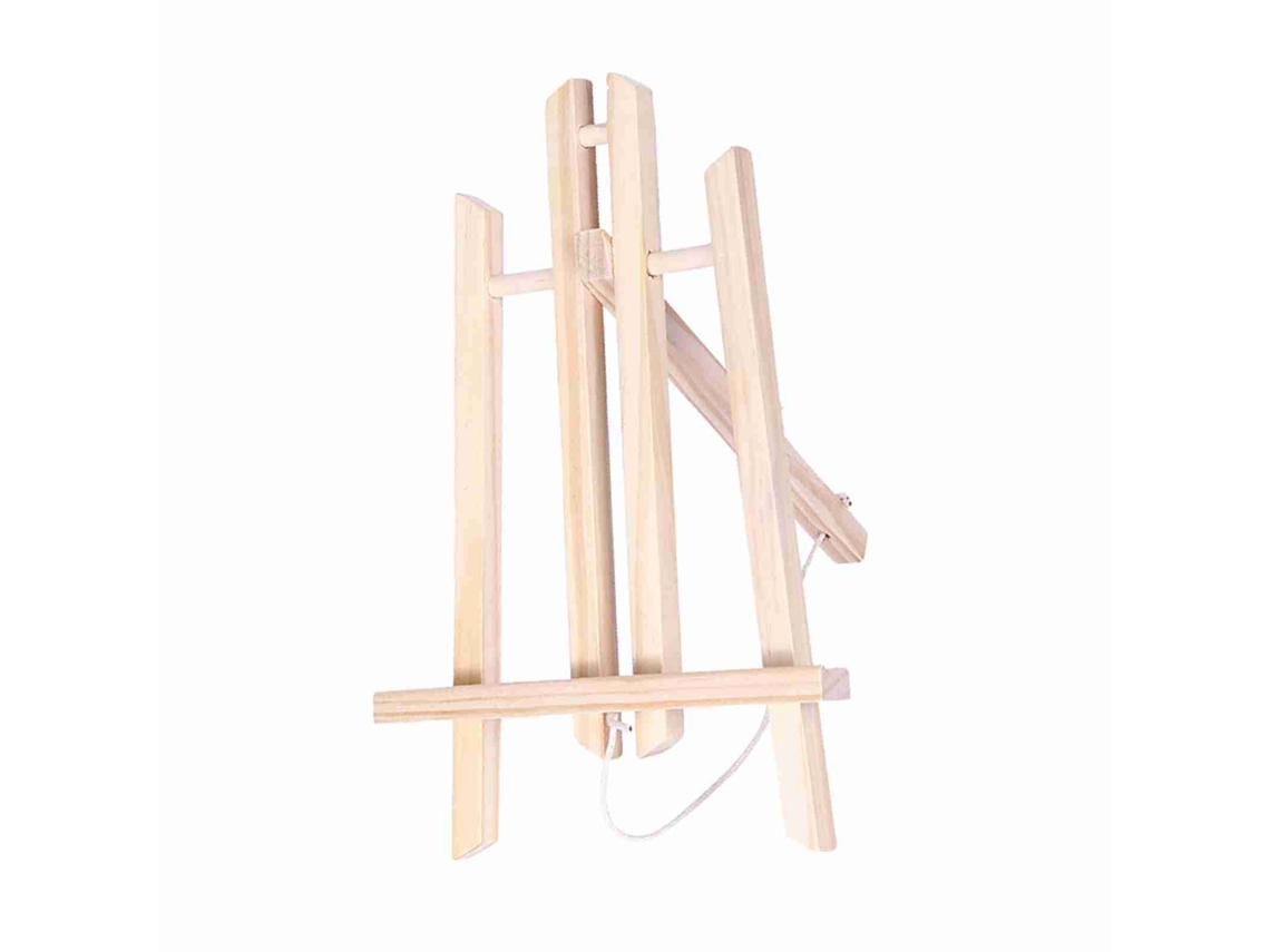 Easel de Madeira Mini Portátil ajustável com Ângulo para Pintura Display Art Supplies Crianças Estudantes Adultos | S/MARCA