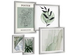 Conjunto De Pinturas Inspirações Vegetais Natureza Espelharte (5 Peças)