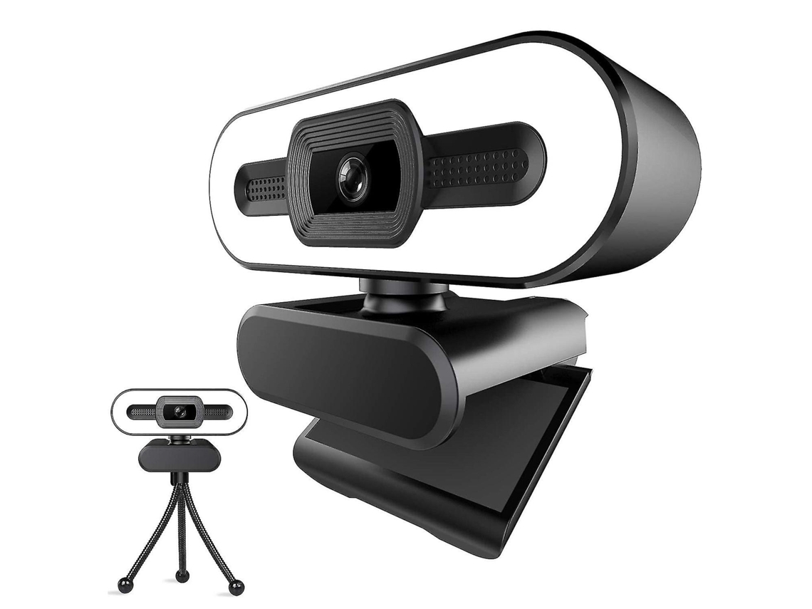 Webcam 2k Full Hd Com Microfone Para Estudo, Bate Papo, Trabalho, Pc/laptop/desktop Brilvibera