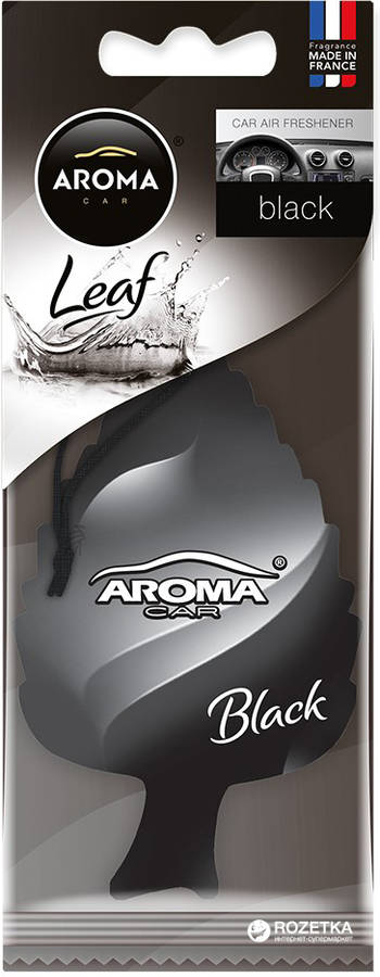 Ambientador de Carro AROMA Leaf (Black)