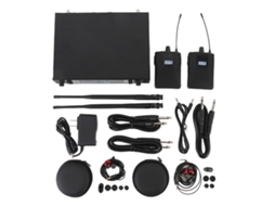 Sistema Iem Sem Fio Uhf 630 680mhz, Transmissão Um para dois, Monitoramento em Palco. EOOCOO