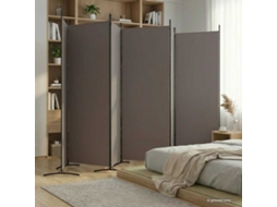 Vidaxl Divisória De Quarto Com 6 Painéis 520x180 Cm Tecido Antracite