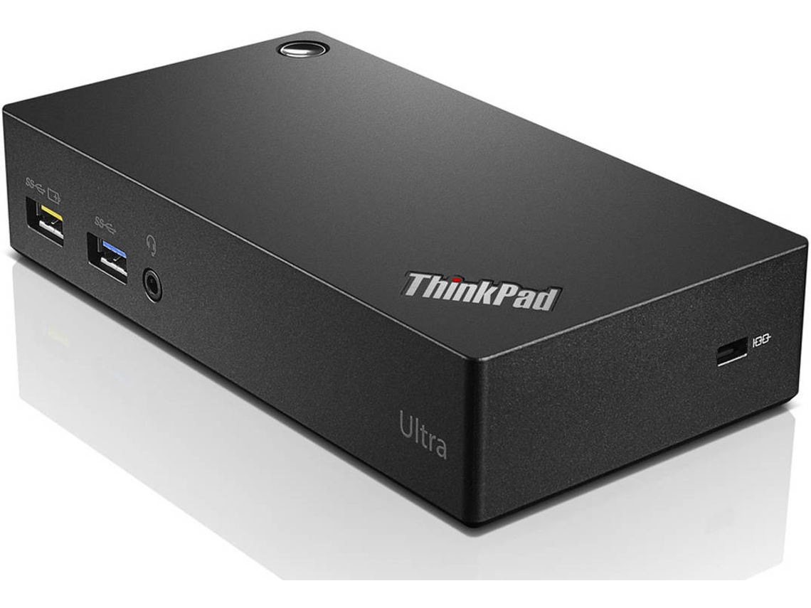 Docking station lenovo thinkpad usb 3 0 ultra dock em preto worten pt