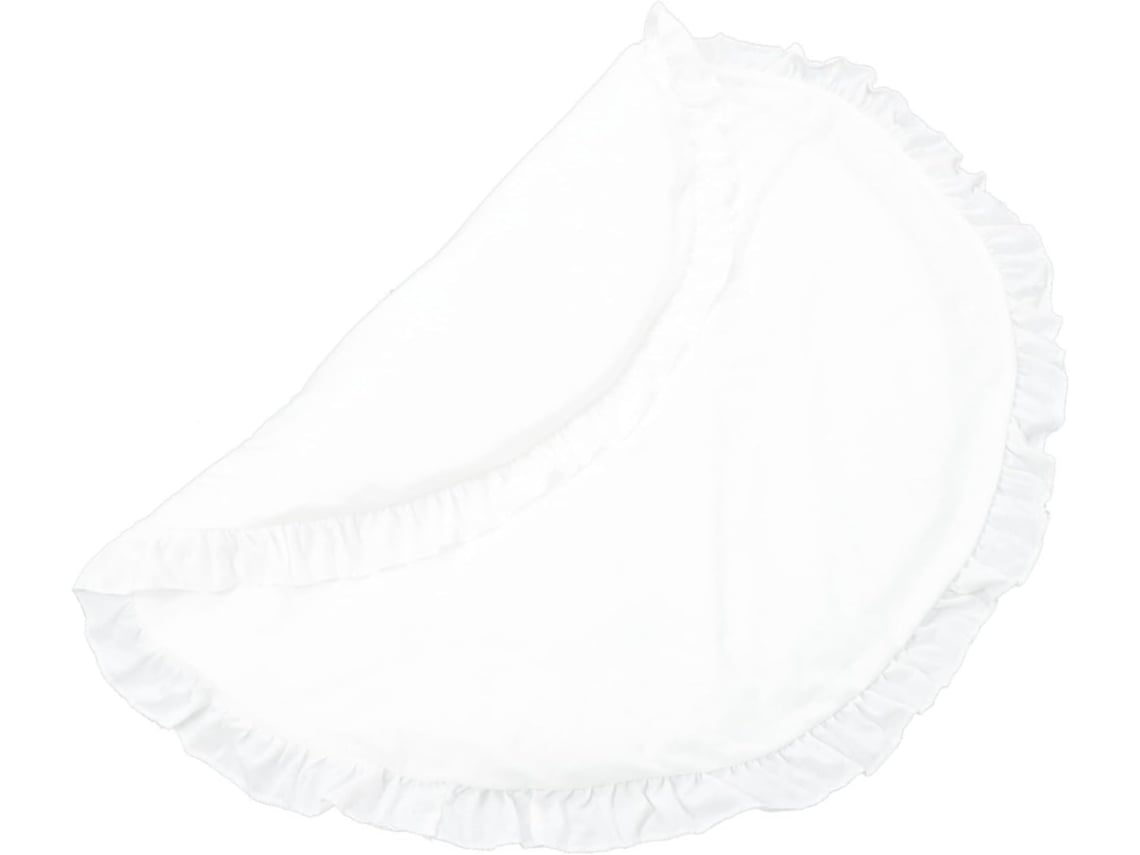 Tapete Redondo Branco Para Bebê Para Bebês