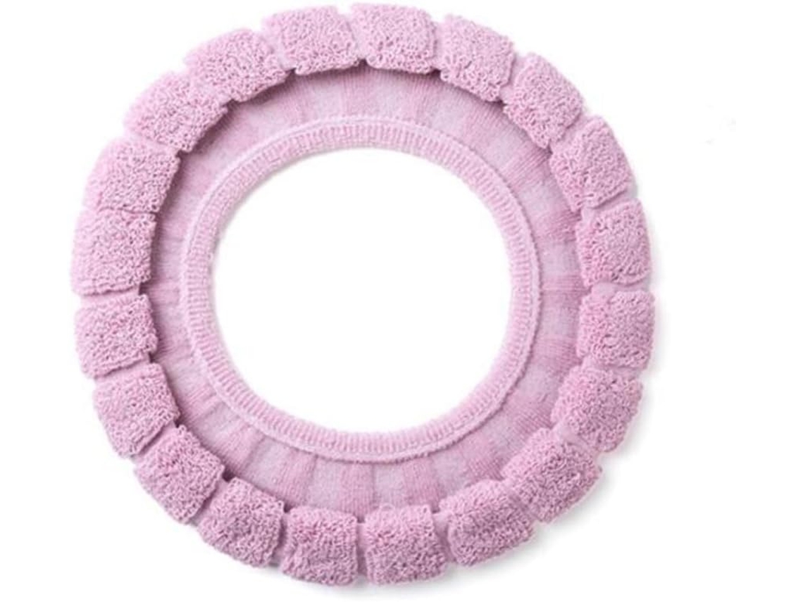 Capas De Assento Sanitário Grossas E Quentes, Conjunto De 2, Universais, Elásticas E Laváveis.