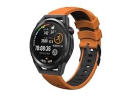 Pulseira De Silicone Trapezoidal De Três Fileiras Para Samsung Galaxy Watch 46mm