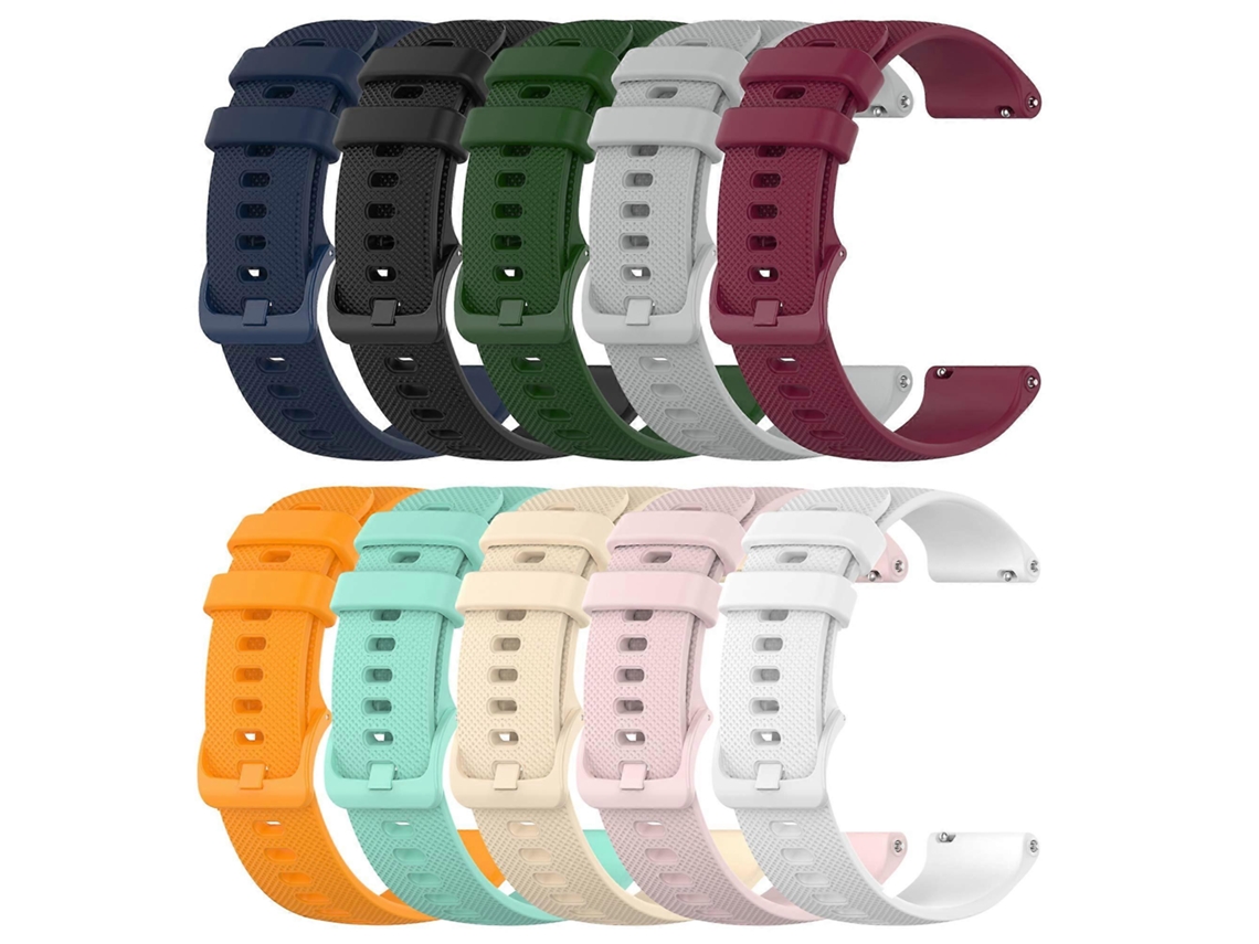 Pulseiras Coloridas De Silicone Macio Para Relógio Inteligente/rastreador De Fitness Cubitt Viva Pulseiras De Relógio De Reposição Olysi Shop